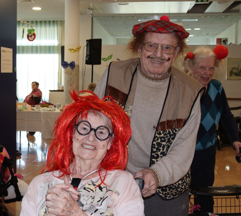 Kunterbunter Faschingsausklang