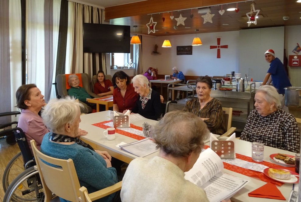 Weihnachten in unserem Haus