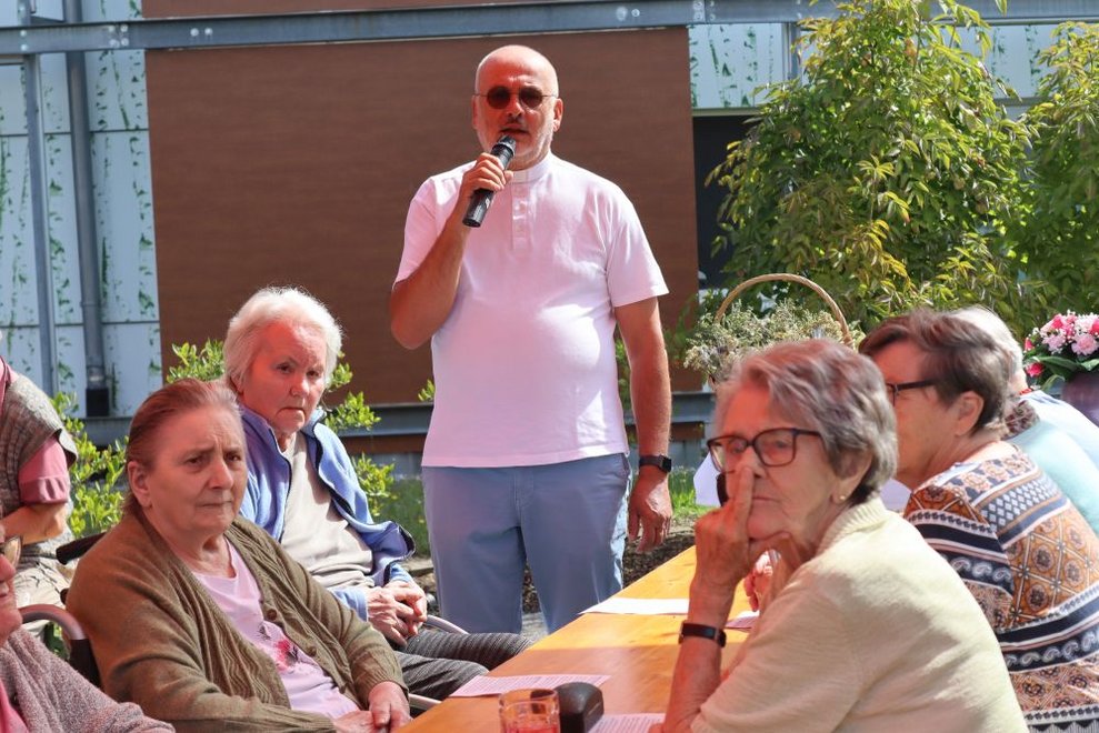 Sommerfest mit Kräuterweihe