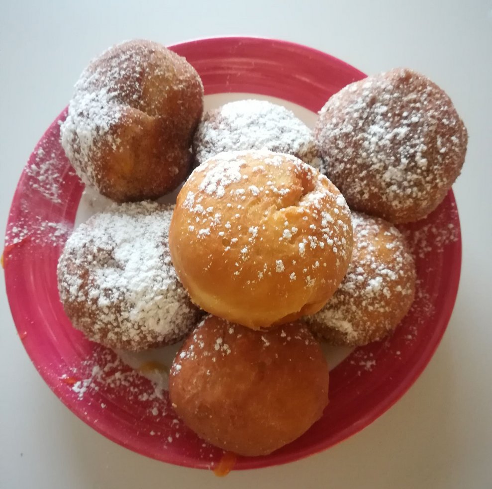 Krapfen backen