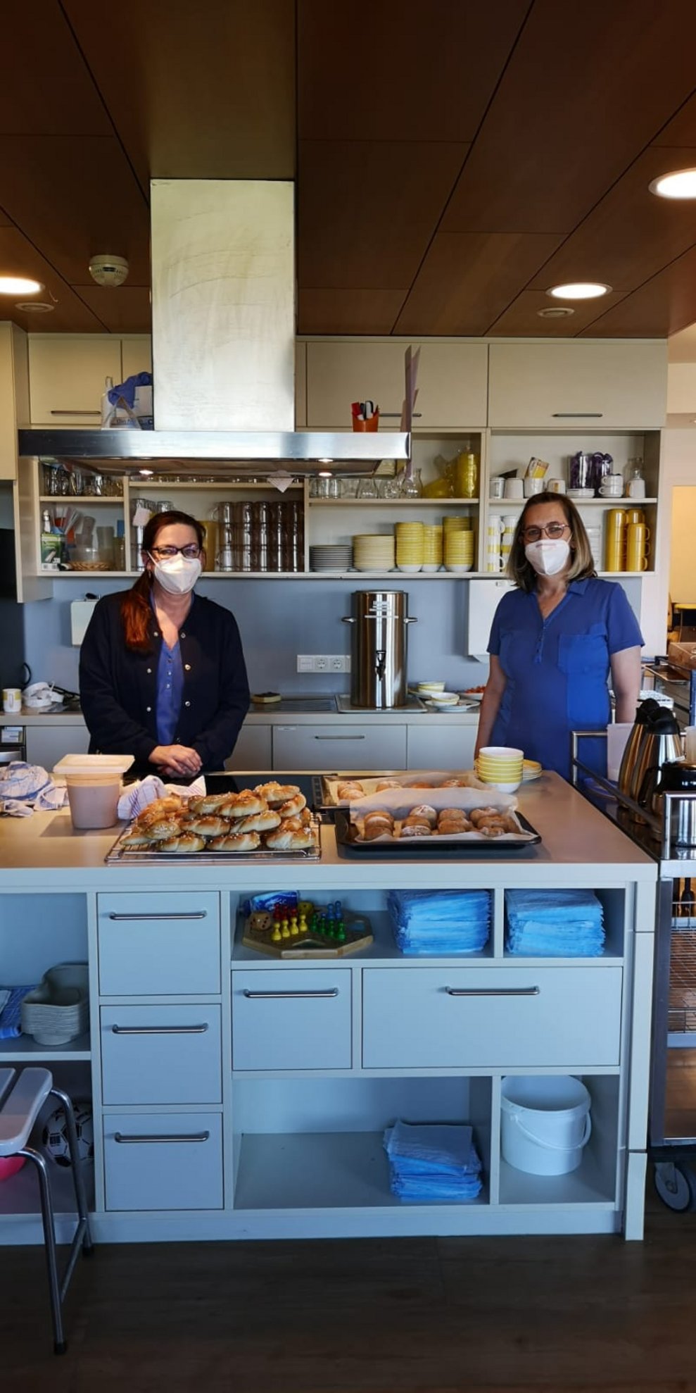 BewohnerInnen backen