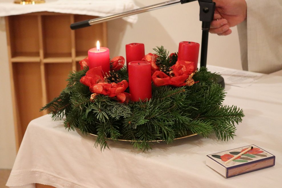 Adventkranzweihe