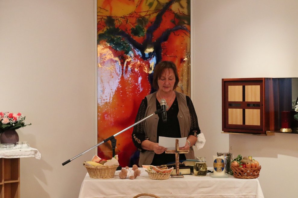 Erntedankfest mit Kräuterweihe