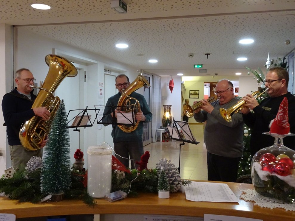 Weihnachten in unserem Haus
