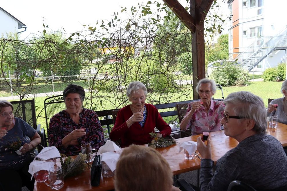 Sommerfest mit Kräuterweihe