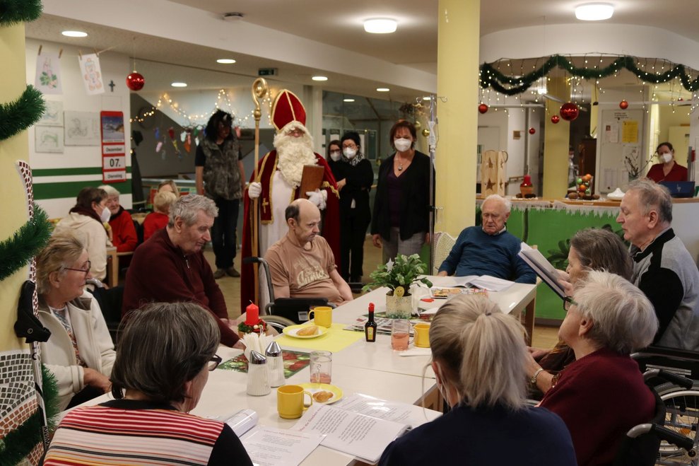 Besuch vom Nikolaus