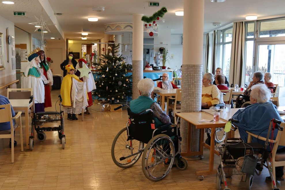 Sternsinger im Haus