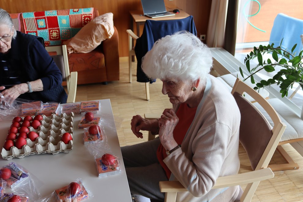 Vorbereitungen für das Osterfest