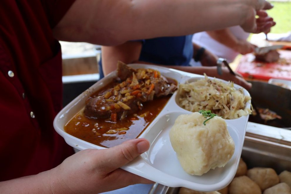 Sommerfest mit Kräuterweihe