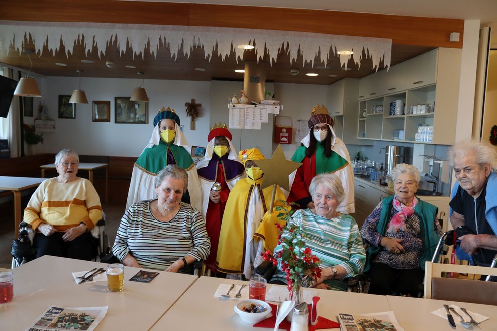 Sternsinger im Haus
