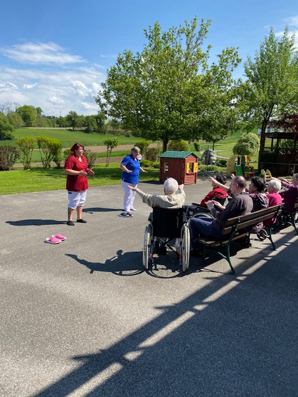 Bewegung an der Sonne