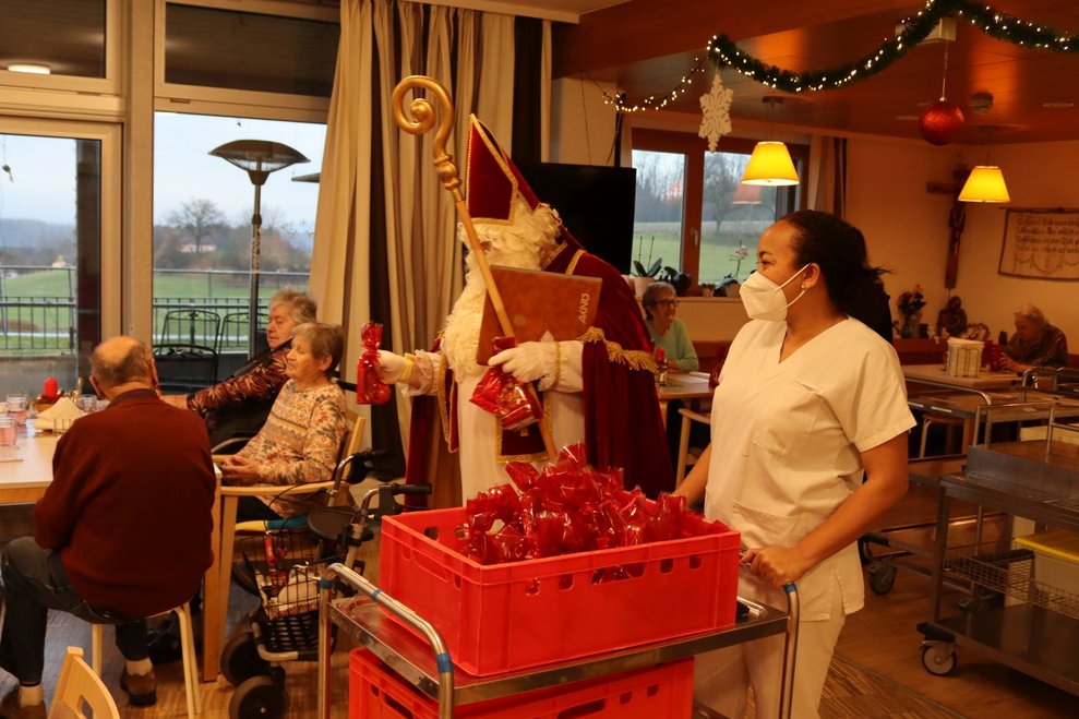 Besuch vom Nikolaus