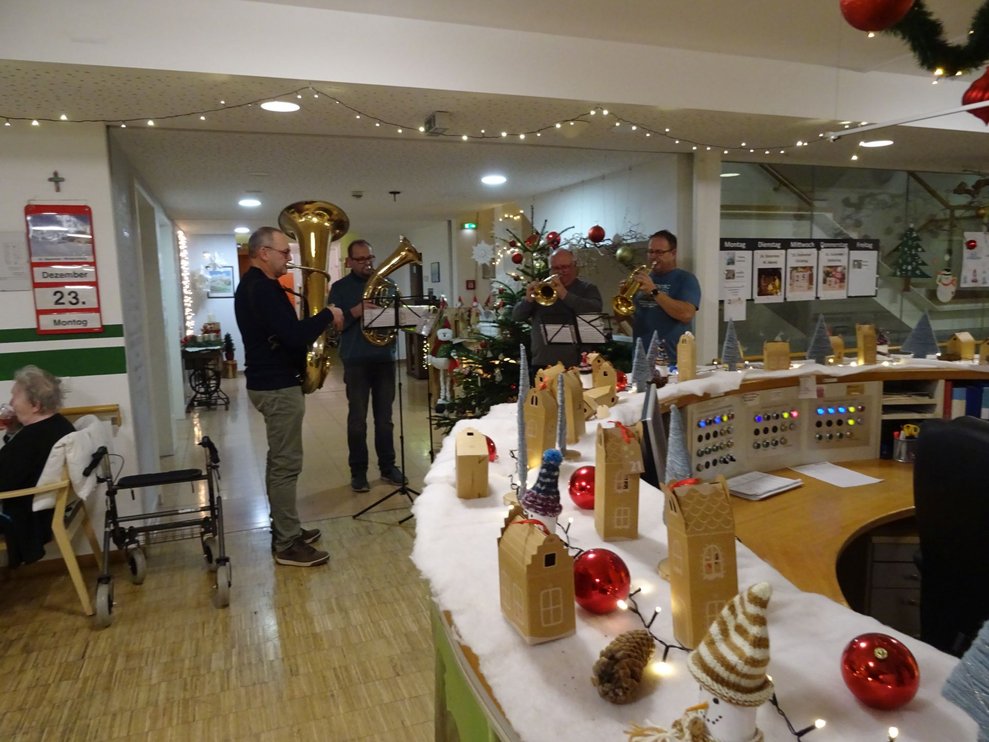 Weihnachten in unserem Haus