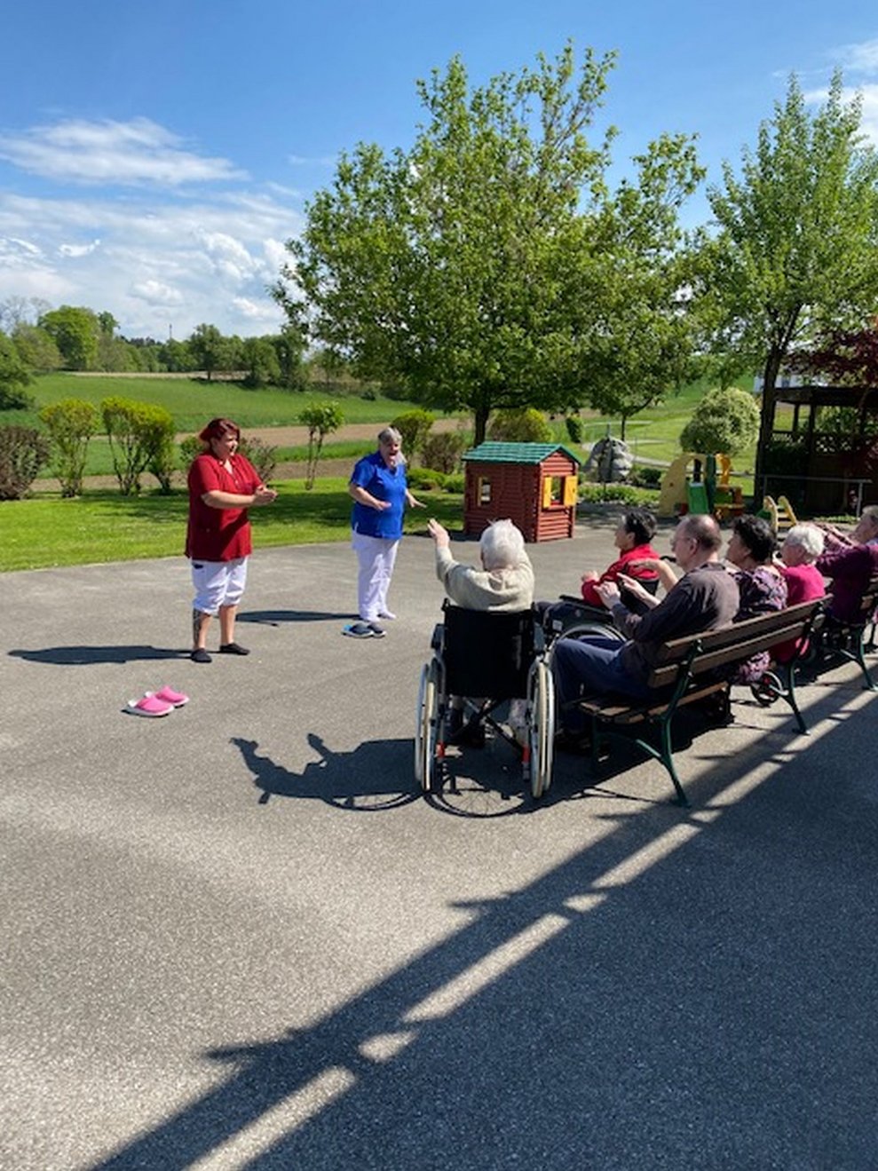 Bewegung an der Sonne