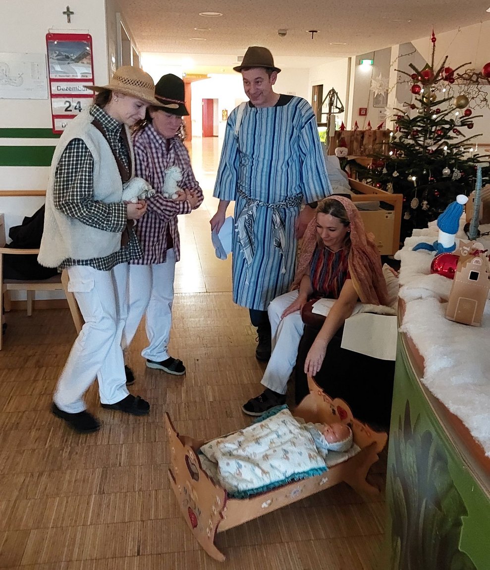 Weihnachten in unserem Haus