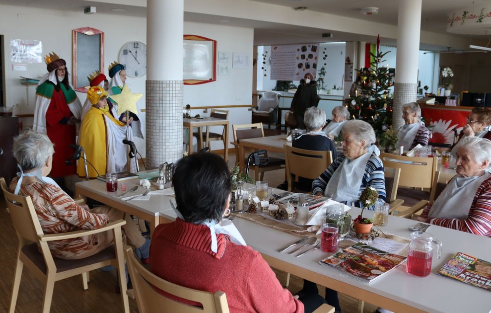 Sternsinger im Haus